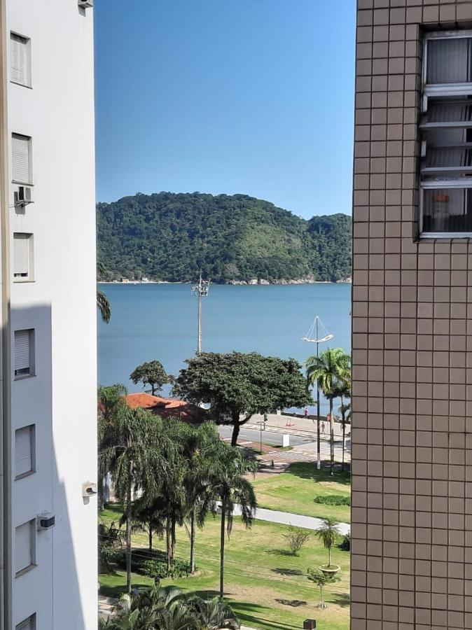 Apartamento De Frente Para Praia Com Wi-Fi Santos  Exterior foto